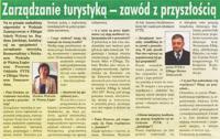 Zarządzanie turystyką - zawód z przyszłością