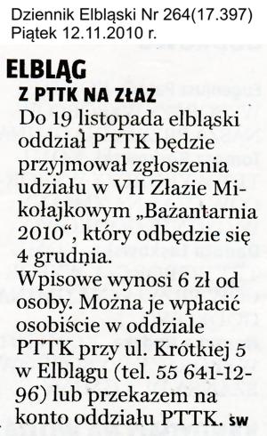 Z PTTK na złaz