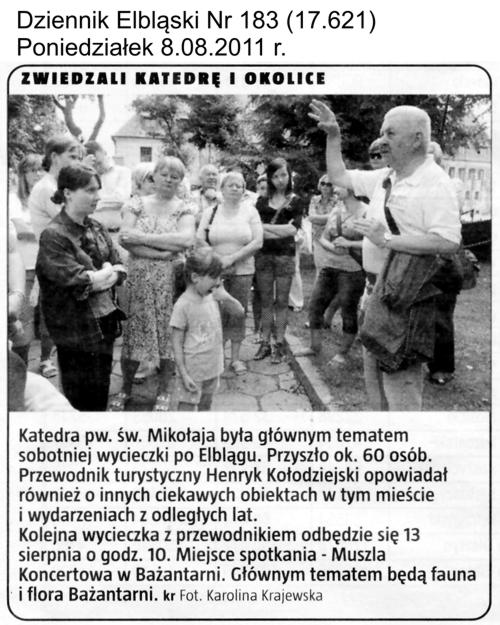 Zwiedzali katedrę i okolice