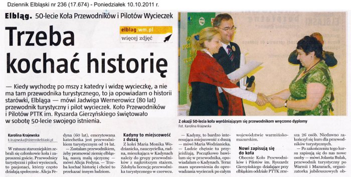 Trzeba kochać historię