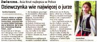 Dziewczynka wie najwięcej o jurze